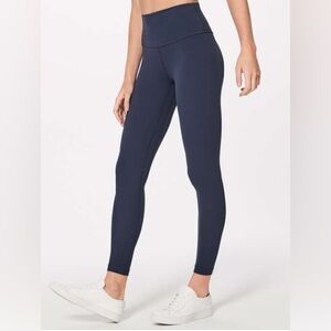 Lululemon Align 25" Mach Blue Size 12